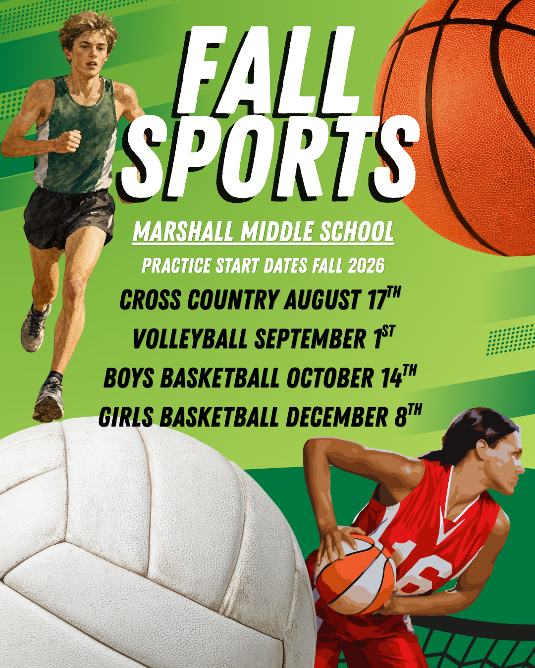 Fall Sports Flyer